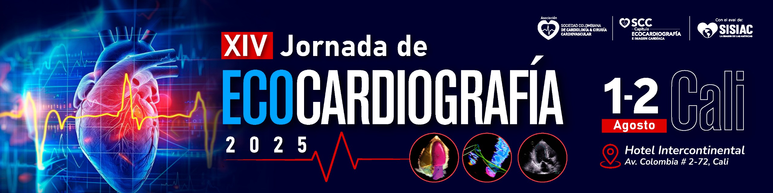 XIV Jornada Colombiana Ecocardiografía e Imágen Cardíaca 2025